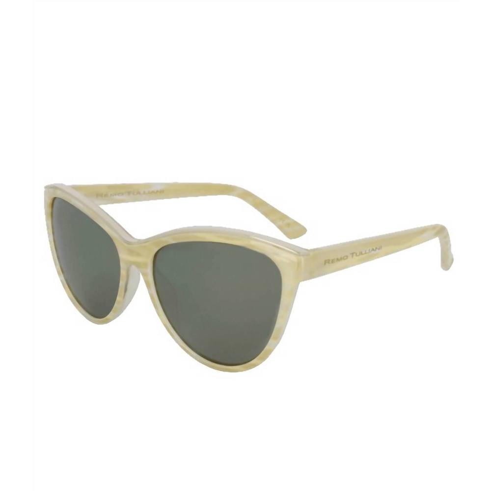 NEW REMO TULLIANI seduction sunglasses in pearl/black